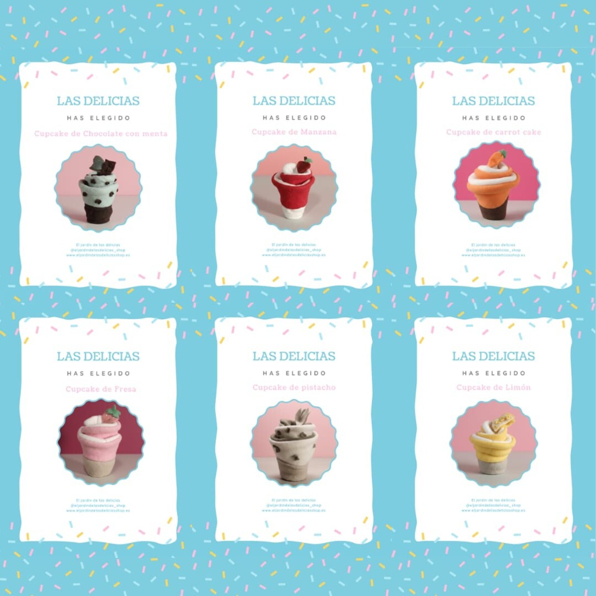 Busca chuches en forma de cupcake - 3