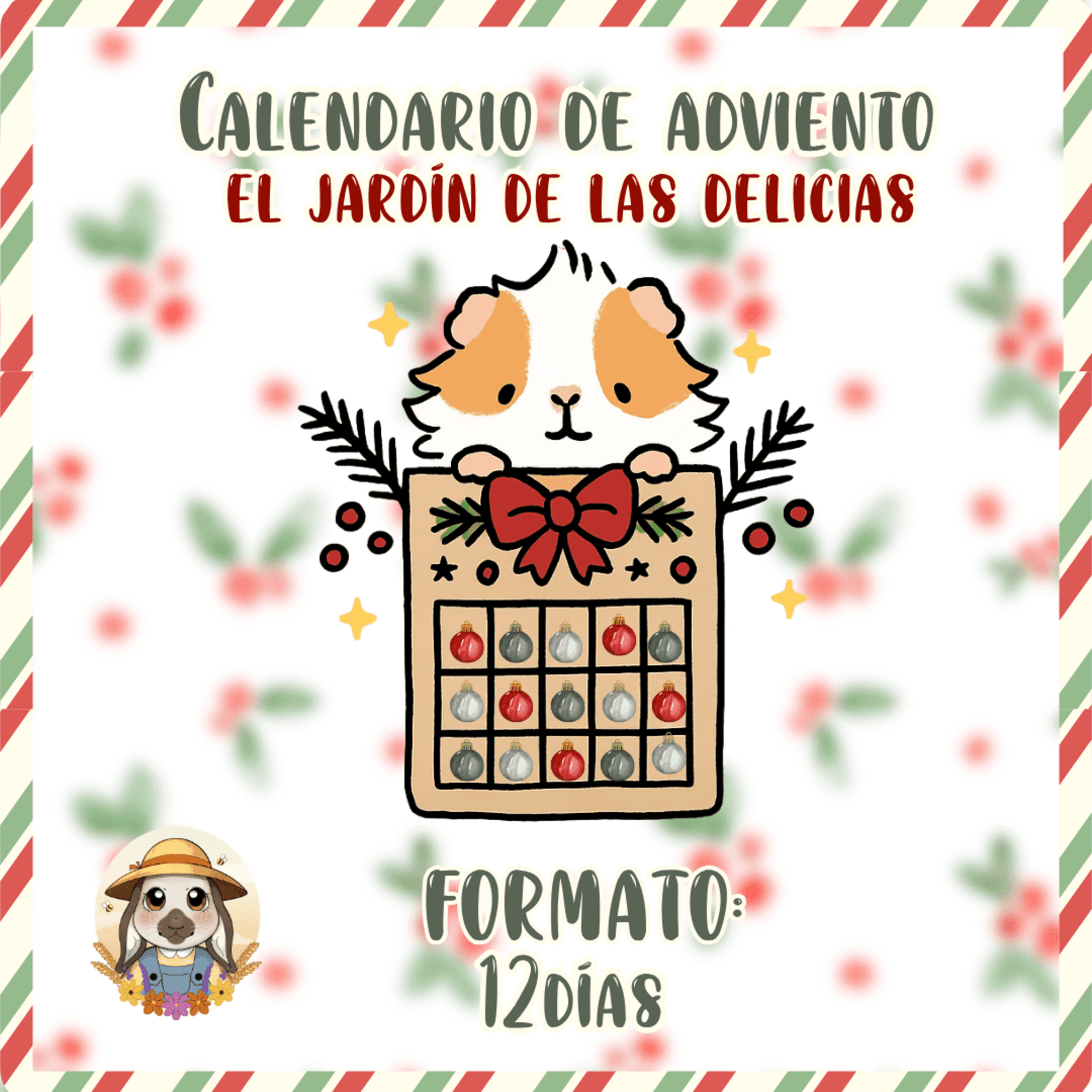 Mini Calendario de Adviento – 12 Días de Delicia - 1